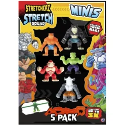 Otras marcas Stretch Pack de 5 Mini Figuras Varios Modelos> Figuras Acción