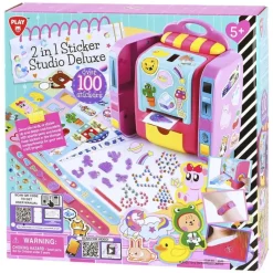 Otras marcas Studio Deluxe 2 en 1 Con 100 Pegatinas> Creativos