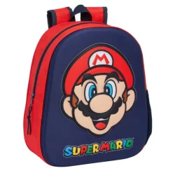Super mario Mochila 3D> Vuelta Al Cole
