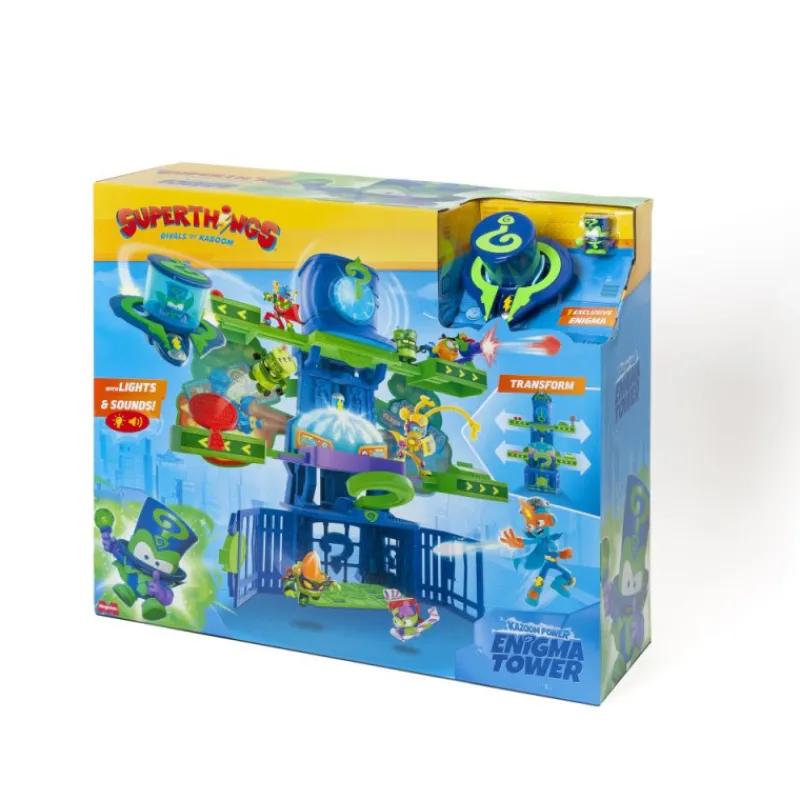 Superthings Kazoom Power Enigma Tower> Figuras Acción