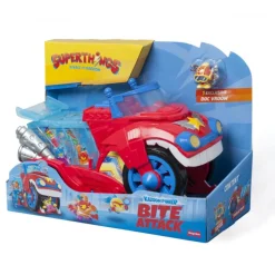 Superthings Kazoom Power Bite Attack> Figuras Acción|Vehículos Y Pistas
