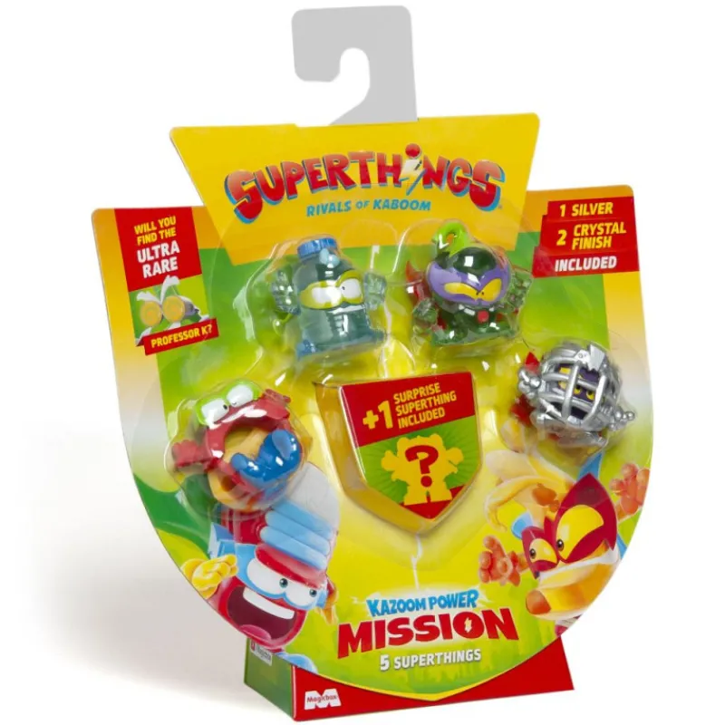 Superthings Kazoom Power Pack 5 Figuras Varios Modelos> Figuras Acción