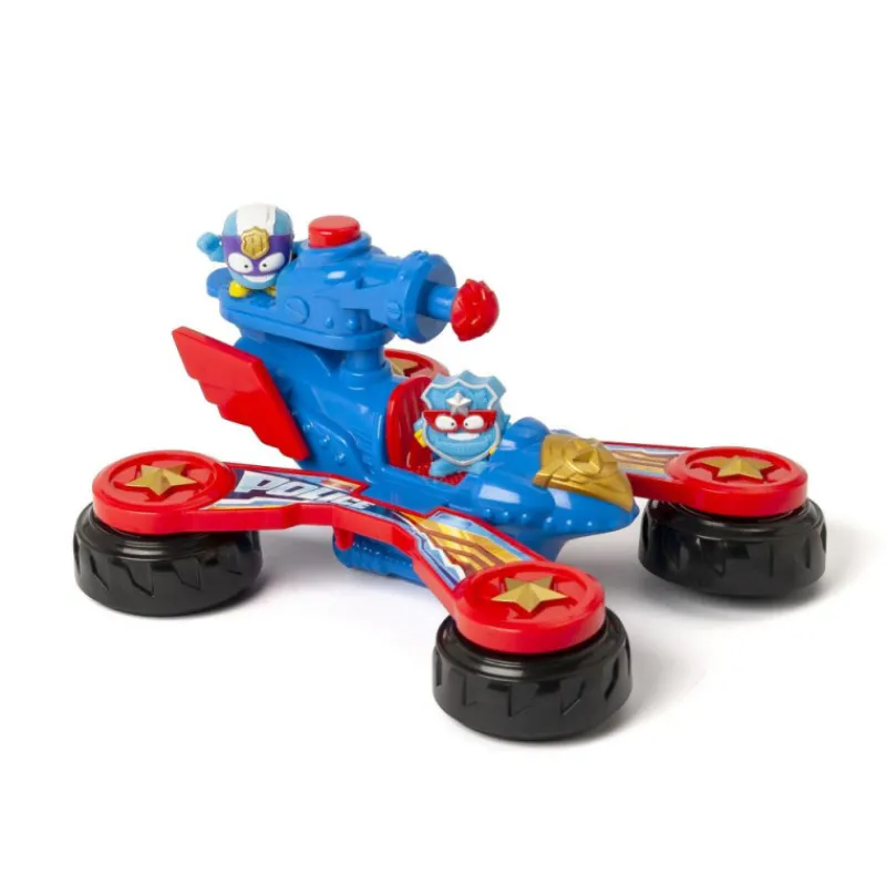 Superthings Kazoom Power Battle Vehicle Police> Vehículos Y Pistas