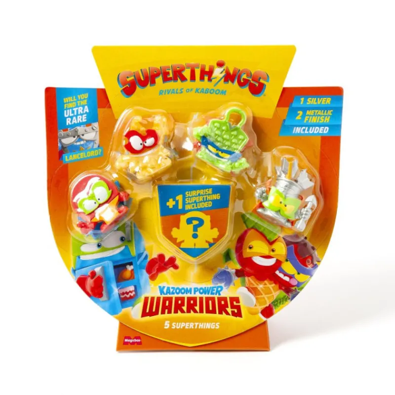 Superthings Kazoom Power Warriors Pack 5 Figuras Varios Modelos> Figuras Acción