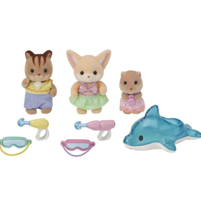 Sylvanian families Amigos de la Guardería - Fiesta en la Piscina> Figuras Acción