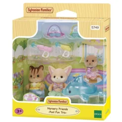 Sylvanian families Amigos de la Guardería - Fiesta en la Piscina> Figuras Acción