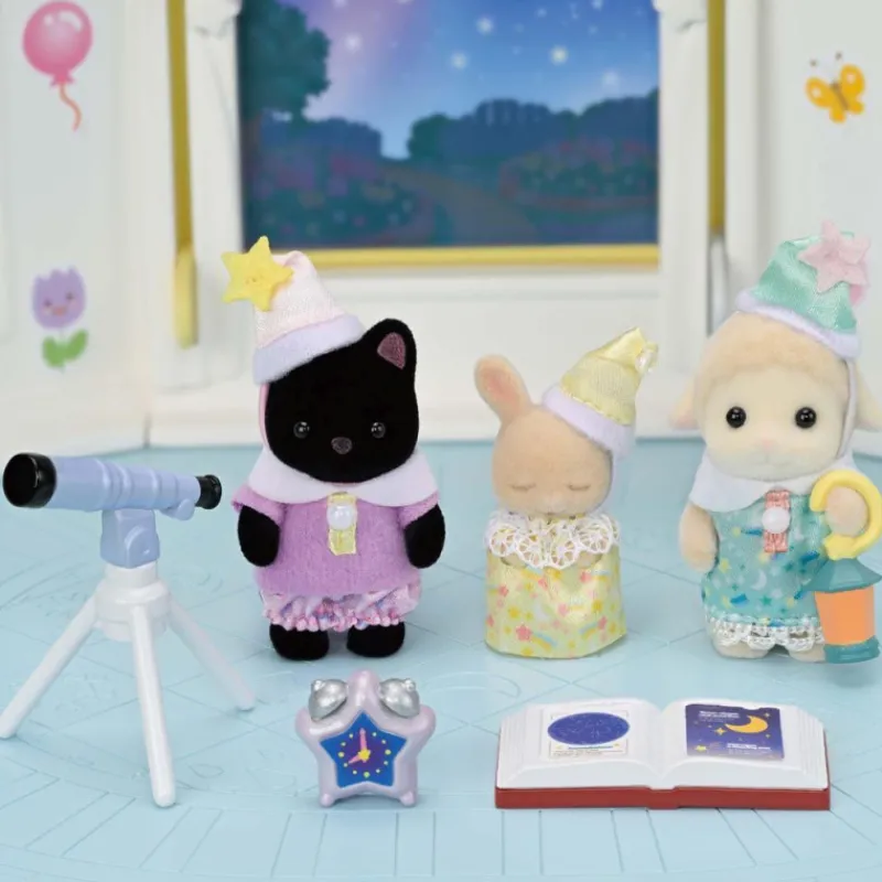 Sylvanian families Amigos De La Guardería Fiesta De Pijamas> Figuras Acción