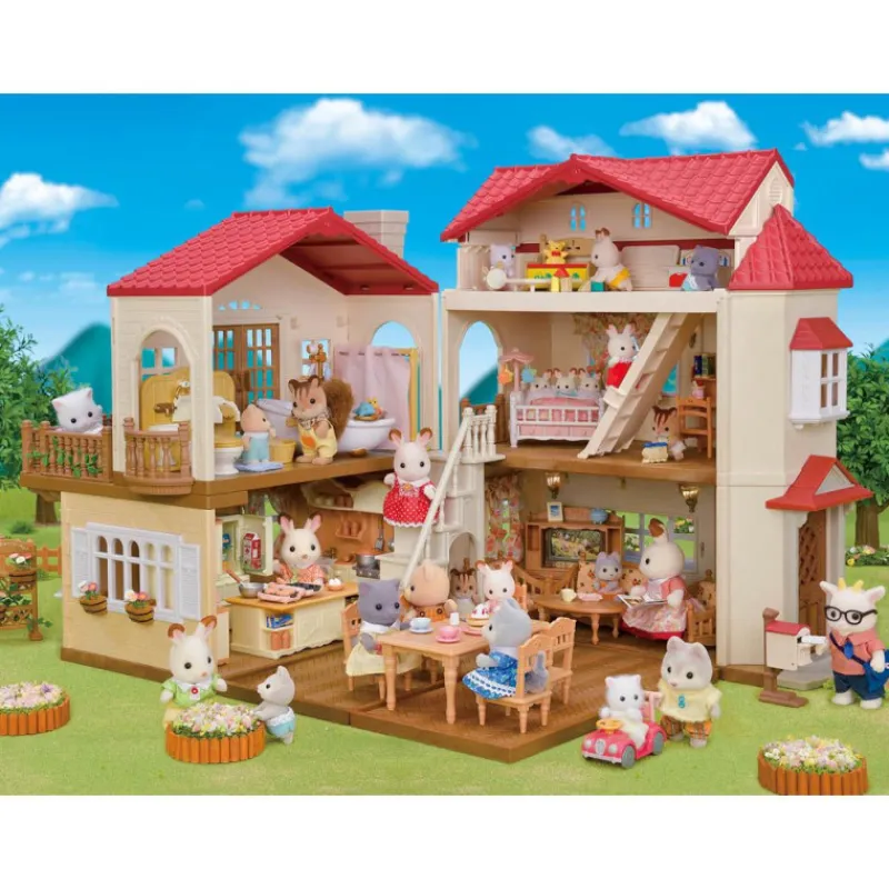Sylvanian families Casa Con Luces Ático Secreto> Figuras Acción