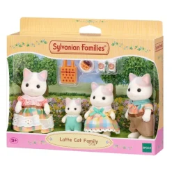 Sylvanian families Familia Gato Latte> Figuras Acción