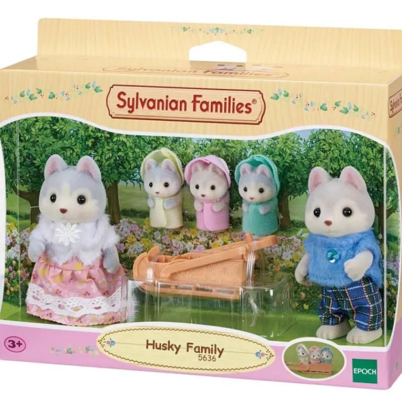 Sylvanian families Familia Husky> Figuras Acción