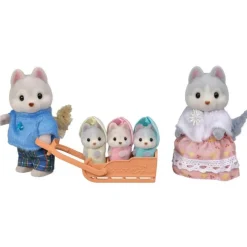 Sylvanian families Familia Husky> Figuras Acción