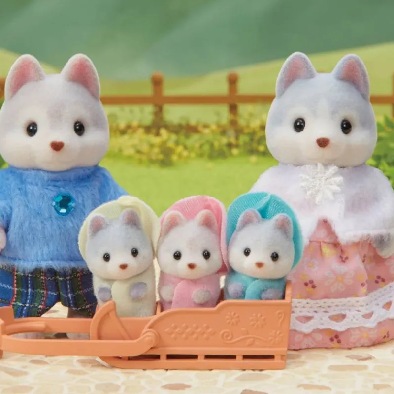 Sylvanian families Familia Husky> Figuras Acción