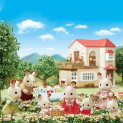 Sylvanian families Familia Conejo Chocolate><noscript><img width=
