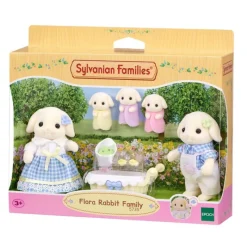 Sylvanian families Familia Conejo Flor> Figuras Acción