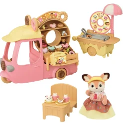 Sylvanian families Furgoneta de Donuts> Figuras Acción
