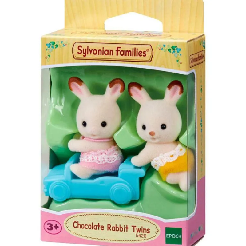 Sylvanian families Gemelos Conejo Chocolate> Figuras Acción