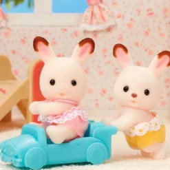 Sylvanian families Gemelos Conejo Chocolate> Figuras Acción