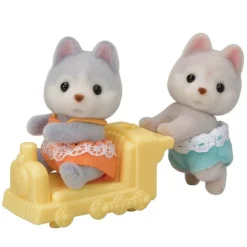 Sylvanian families Gemelos Husky> Figuras Acción