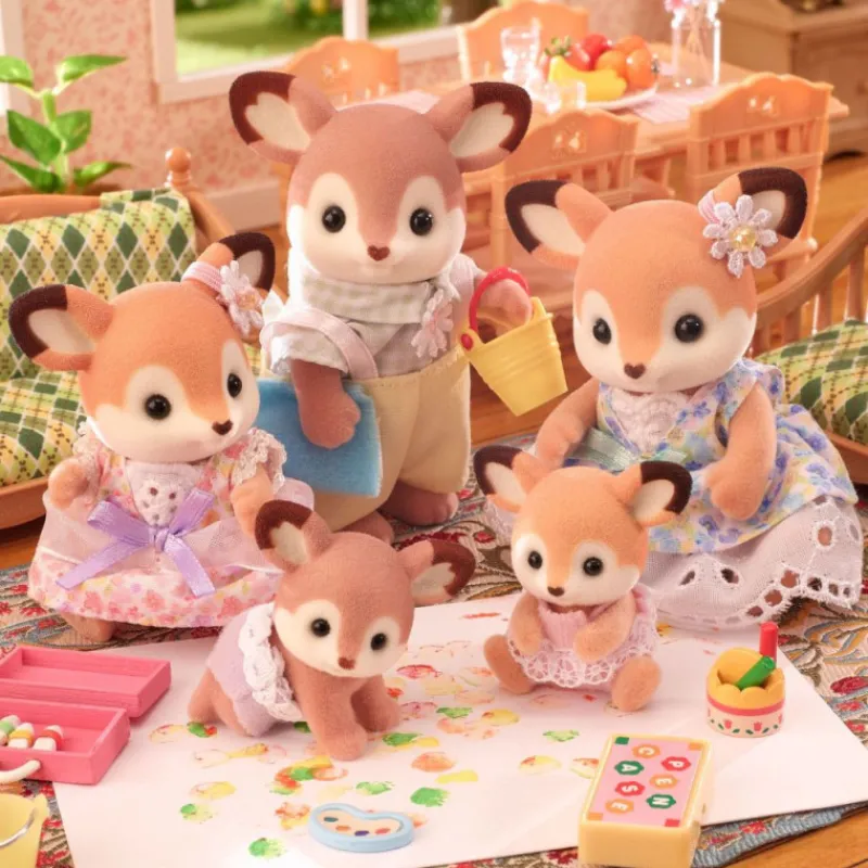 Sylvanian families Gemelos Ciervo> Figuras Acción