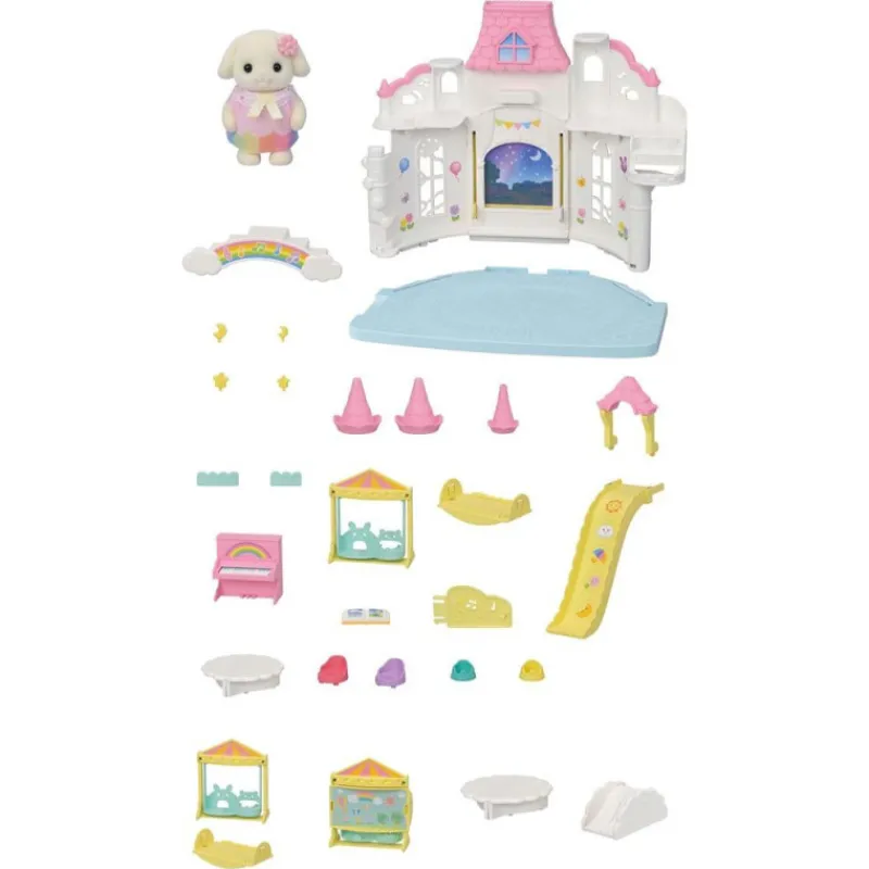 Sylvanian families Guardería Del Castillo Soleado> Figuras Acción