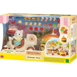 Sylvanian families Puesto de Hamburguesas> Figuras Acción