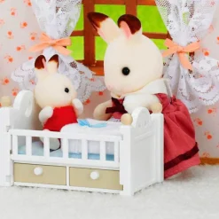 Sylvanian families Set de Cuna Crème Conejo Chocolate> Figuras Acción