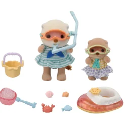 Sylvanian families Set Hermanas Nutria><noscript><img width=