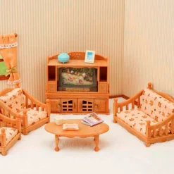 Sylvanian families Village Set De Salón De Hogar> Figuras Acción|Muñecas