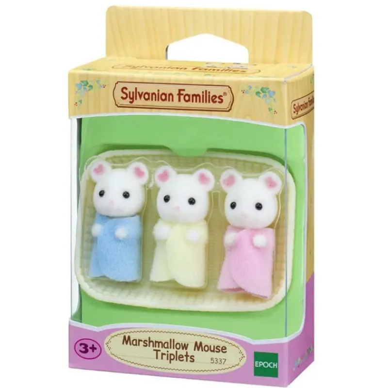 Sylvanian families Village Trillizos Ratón Marshmallow> Figuras Acción