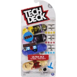 Tech deck 4 Pack Varios Modelos> Vehículos Y Pistas