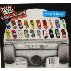 Tech deck Bendy Boards Pack 10 Rubberized Fingerboards> Vuelta Al Cole