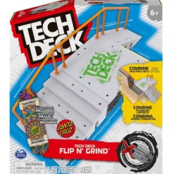 Tech deck Flip N' Grind Juego de Rampas Personalizable> Vehículos Y Pistas