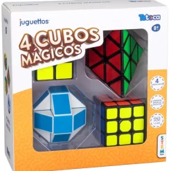 Tetoca 4 Cubos Mágicos> Juegos De Mesa