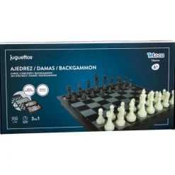 Tetoca Ajedrez/Damas/Backammon Mágnetico> Juegos De Mesa