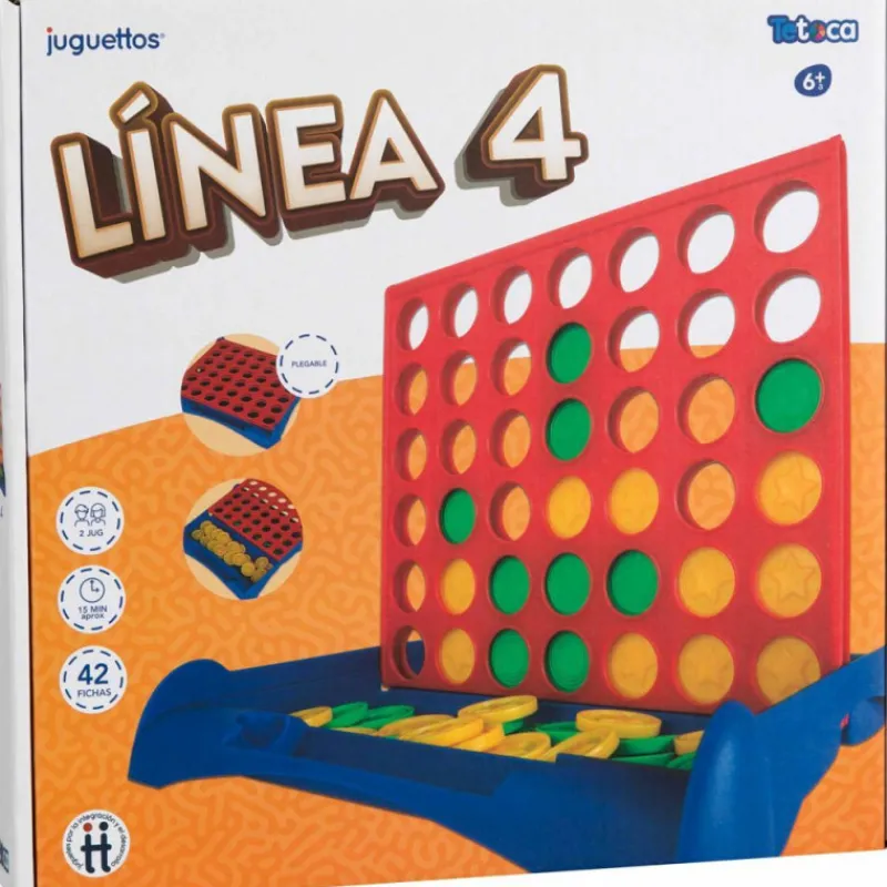 Tetoca Línea 4> Juegos De Mesa