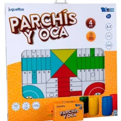 Tetoca Parchís y Oca 4 Jugadores 40 cm> Juegos De Mesa