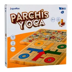 Tetoca Parchís-Oca Madera> Juegos De Mesa
