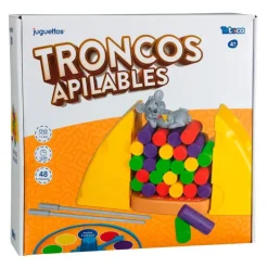 Tetoca Ratón Troncos Apilables> Juegos De Mesa