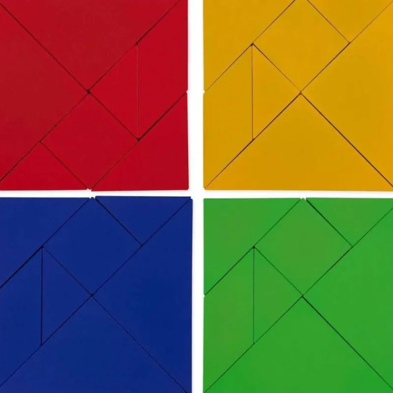 Tetoca Tangram de Madera 4 Jugadores> Juegos De Mesa|Juguetes Educativos