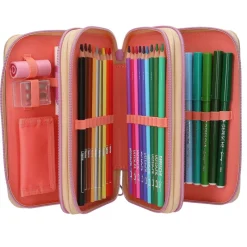 Topmodel Estuche Triple Girl Power> Vuelta Al Cole