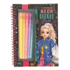 Topmodel Neon Doodle Book Cuaderno para Colorear con Rotuladores de Gel> Creativos