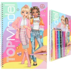 Topmodel Set con Libro para Colorear><noscript><img width=
