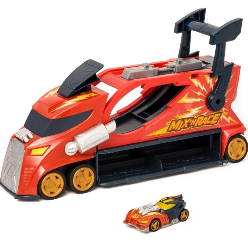 T-racers Mix'N Race Thunder Truck> Vehículos Y Pistas