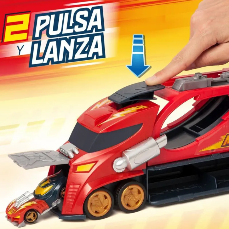 T-racers Mix'N Race Thunder Truck> Vehículos Y Pistas