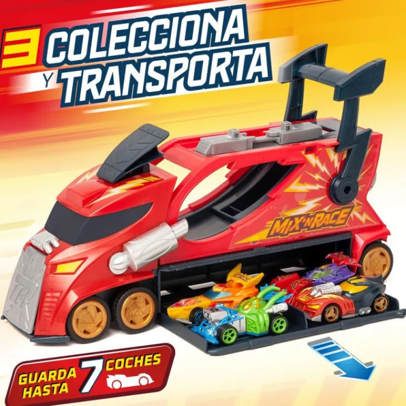 T-racers Mix'N Race Thunder Truck> Vehículos Y Pistas