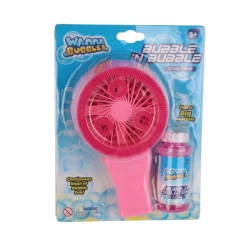 Otras marcas Ventilador de Pompas Triple con Líquido para Pompas 80 ml Varios Modelos> Juguetes Deportivos