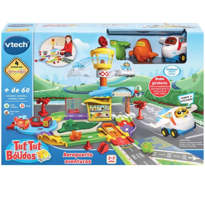 Vtech Baby Aeropuerto Aventuras> Primera Infancia|Vehículos Y Pistas