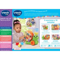 Vtech Baby Caracol, Col, Col Figuras y Colores><noscript><img width=
