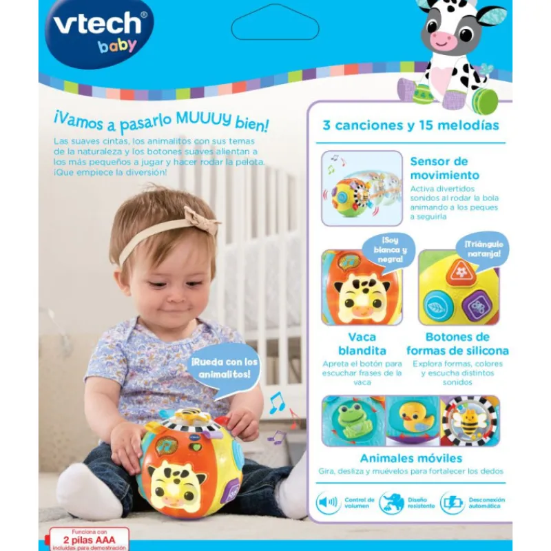 Vtech Baby Diverbola Bebé Animales y Formas> Primera Infancia