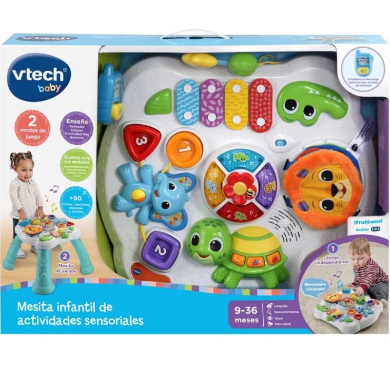 Vtech Baby Mesita Infantil de Actividades Sensoriales> Primera Infancia